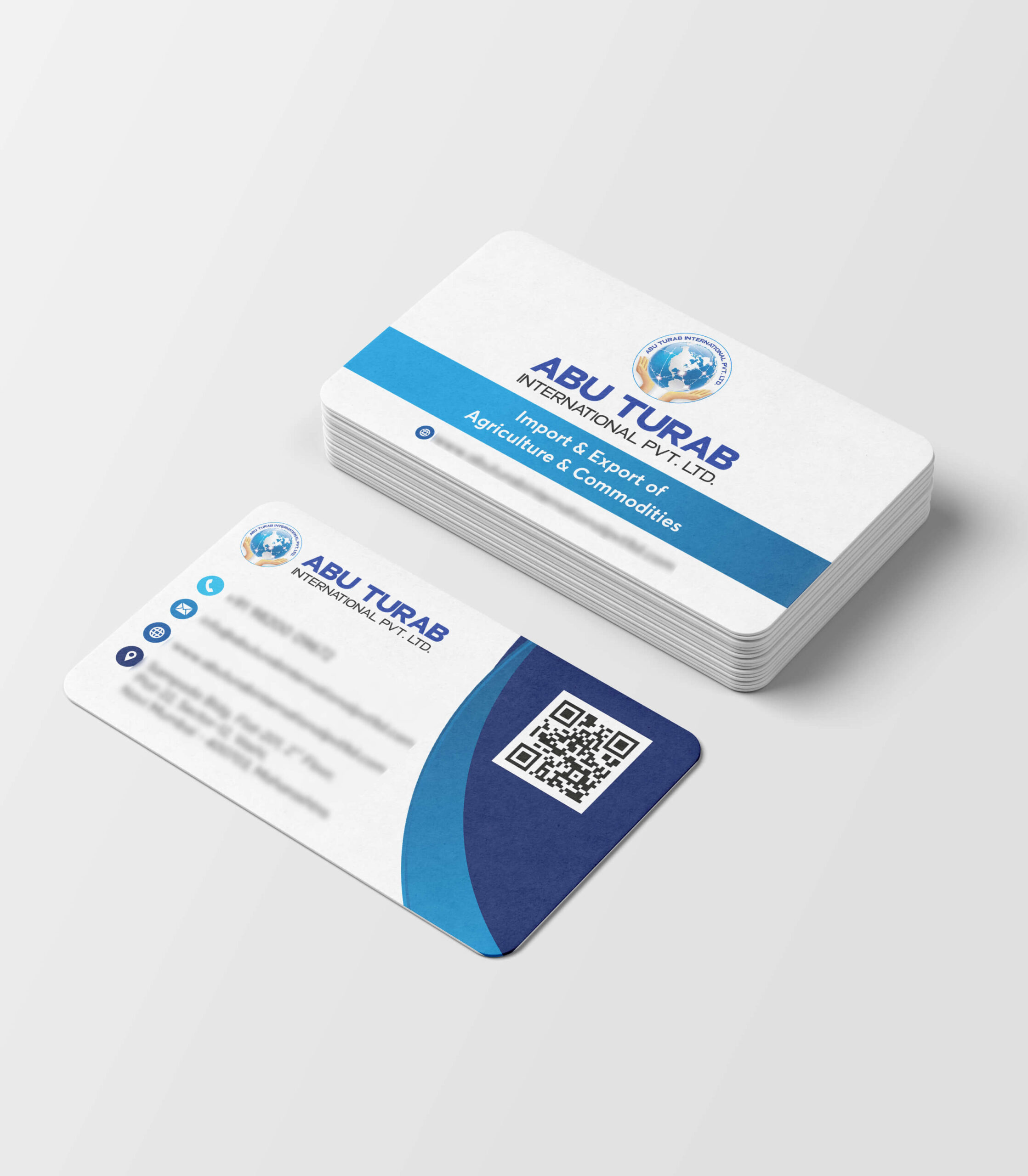 Business card Abu Turab